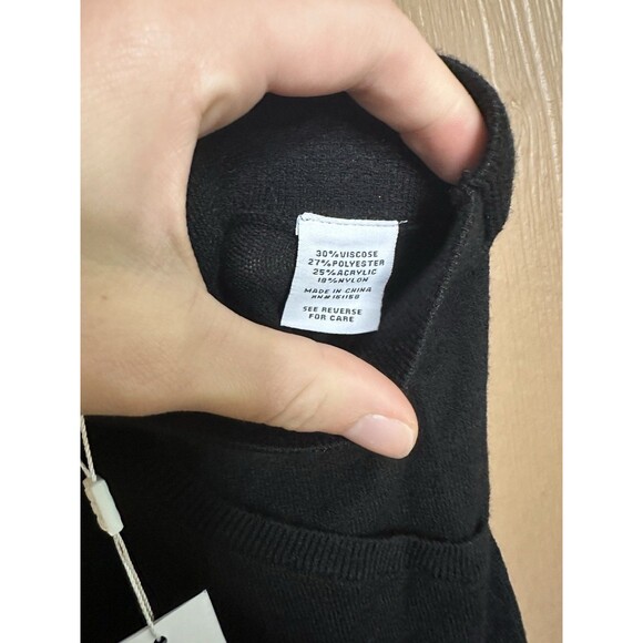 NWT 525‎ America Knitted Black Lounge Joggers Size Small Comfort Relax - Picture 7 of 7